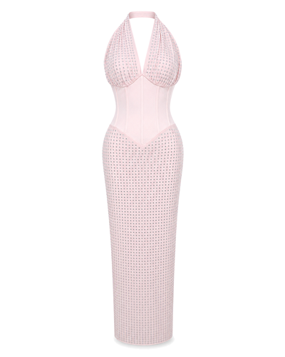 Saint-Paul Rhinestone Gown