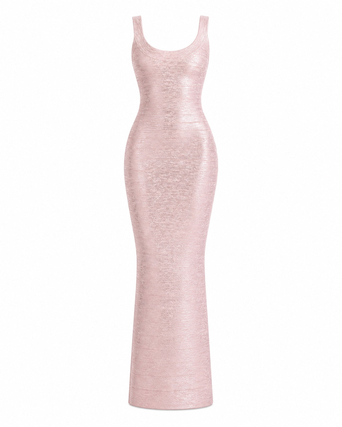 Auron Metallic Gown