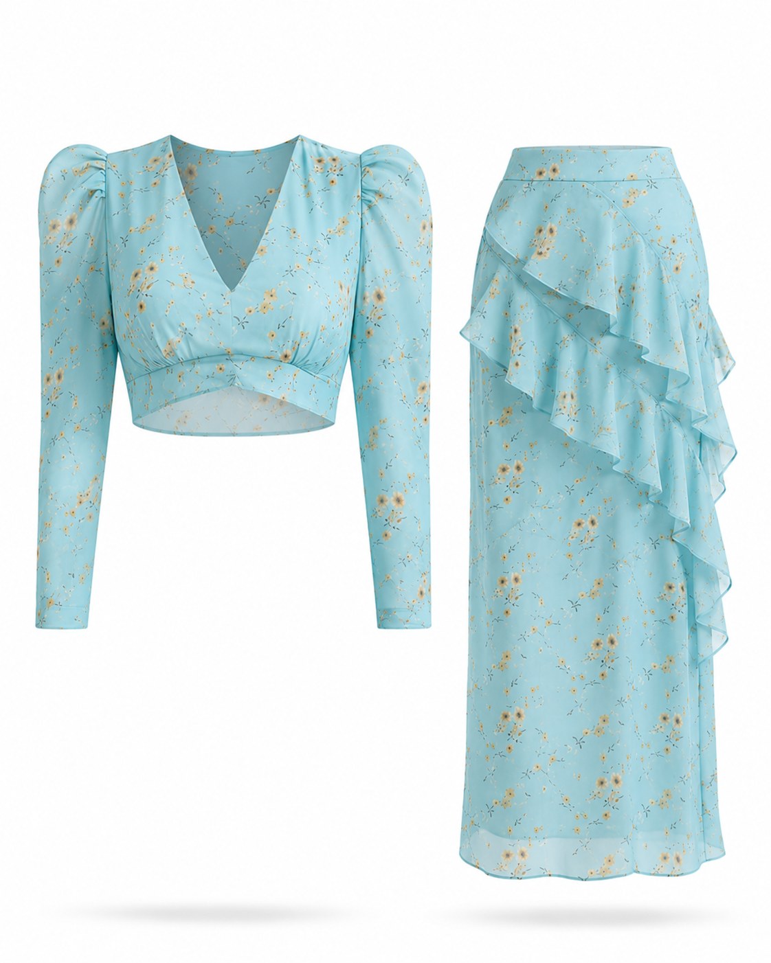 Aiguebelle Ruffle Set