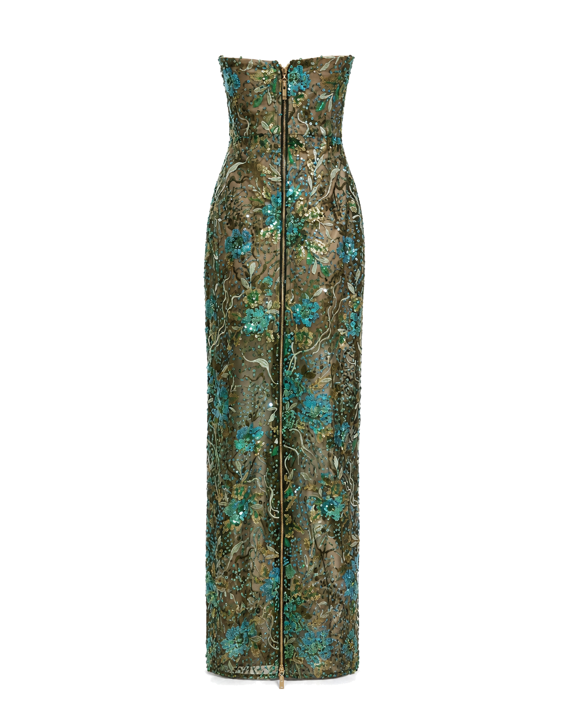 Vallauris Floral Gown