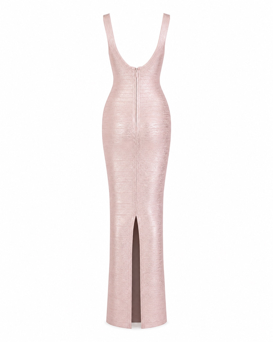 Auron Metallic Gown