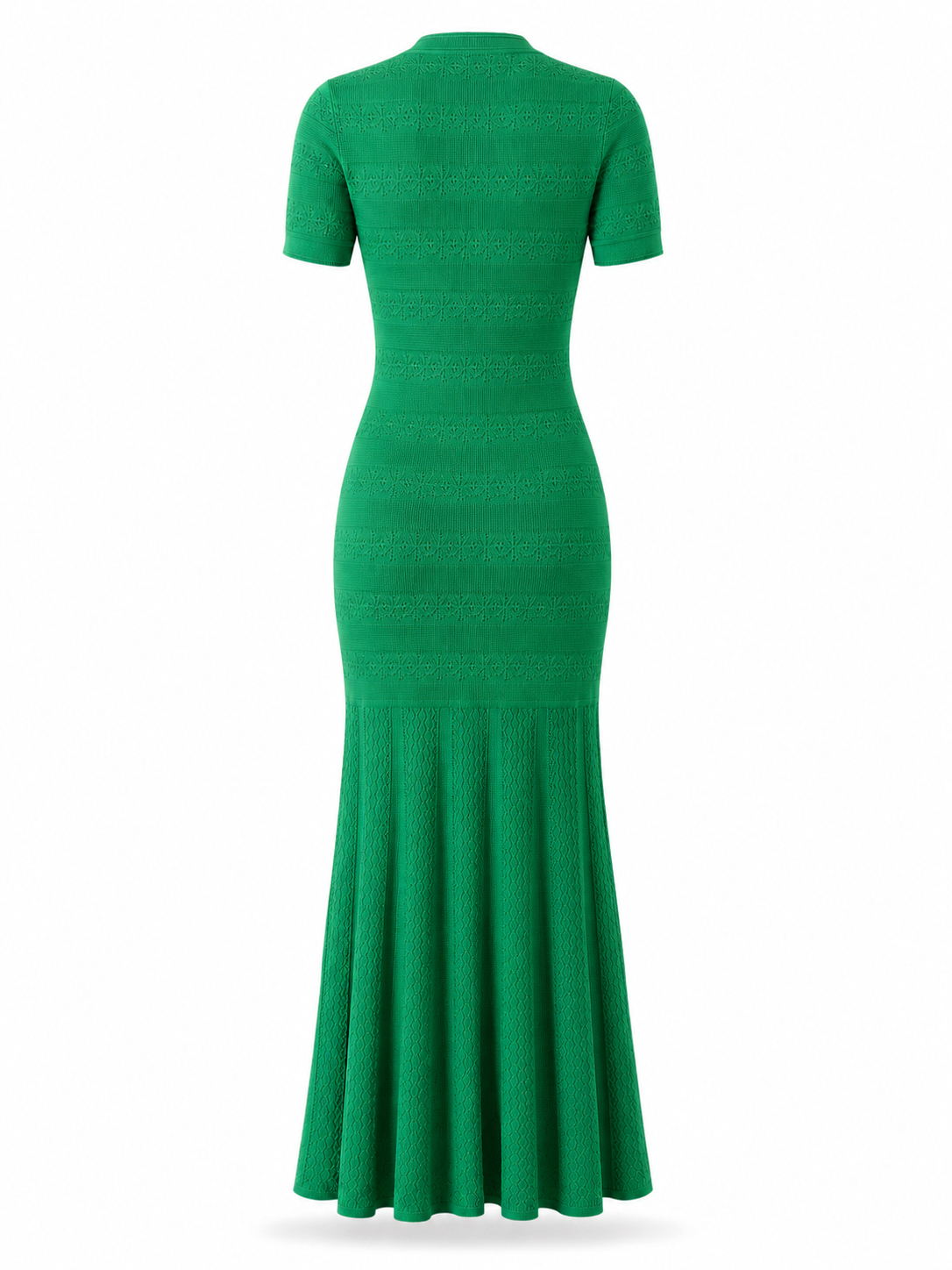 Mérindol Emerald Button Knit Maxi Dress