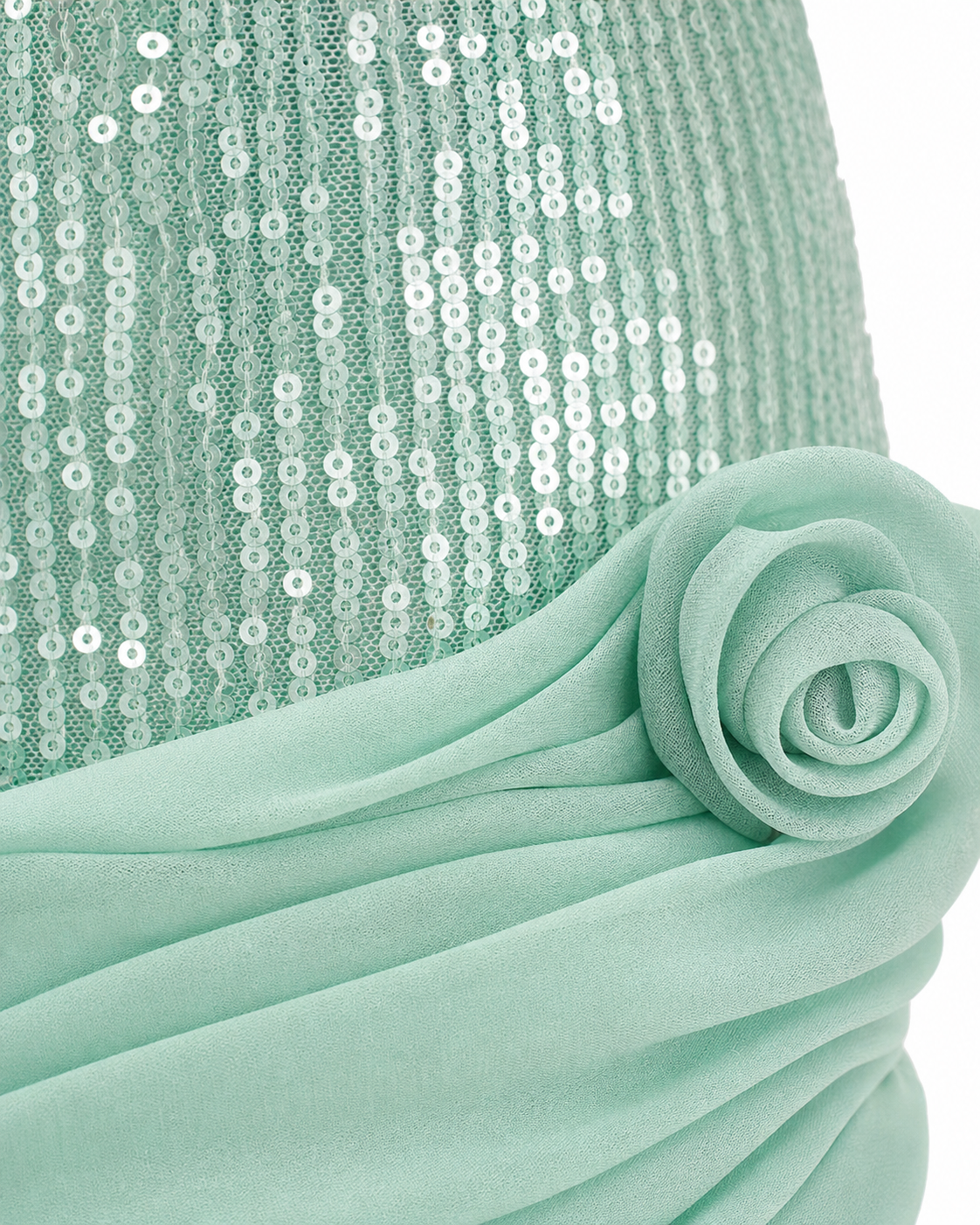 La Turbie Rosette Mini Dress