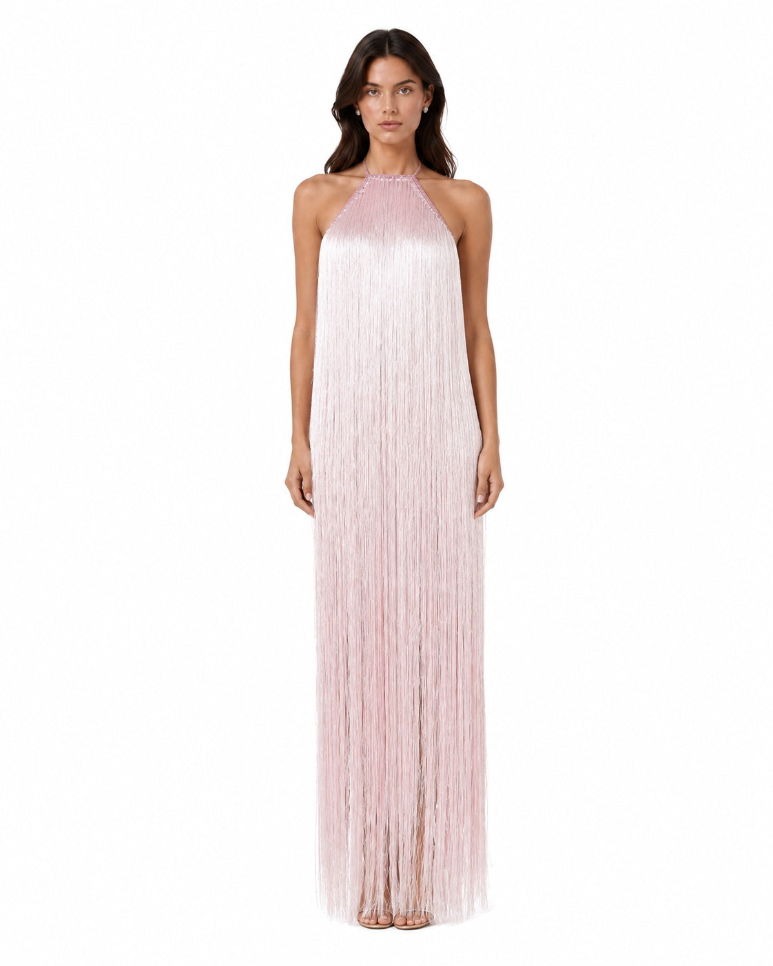 Apt Fringe Gown