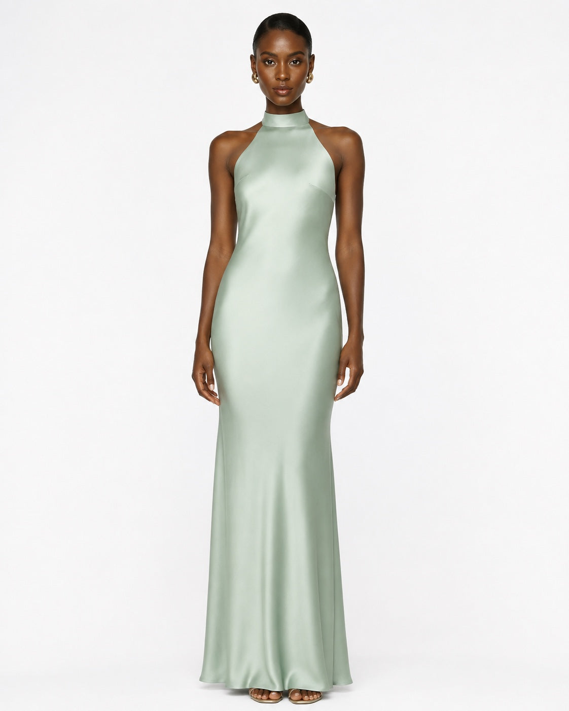 Valbonne Satin Gown