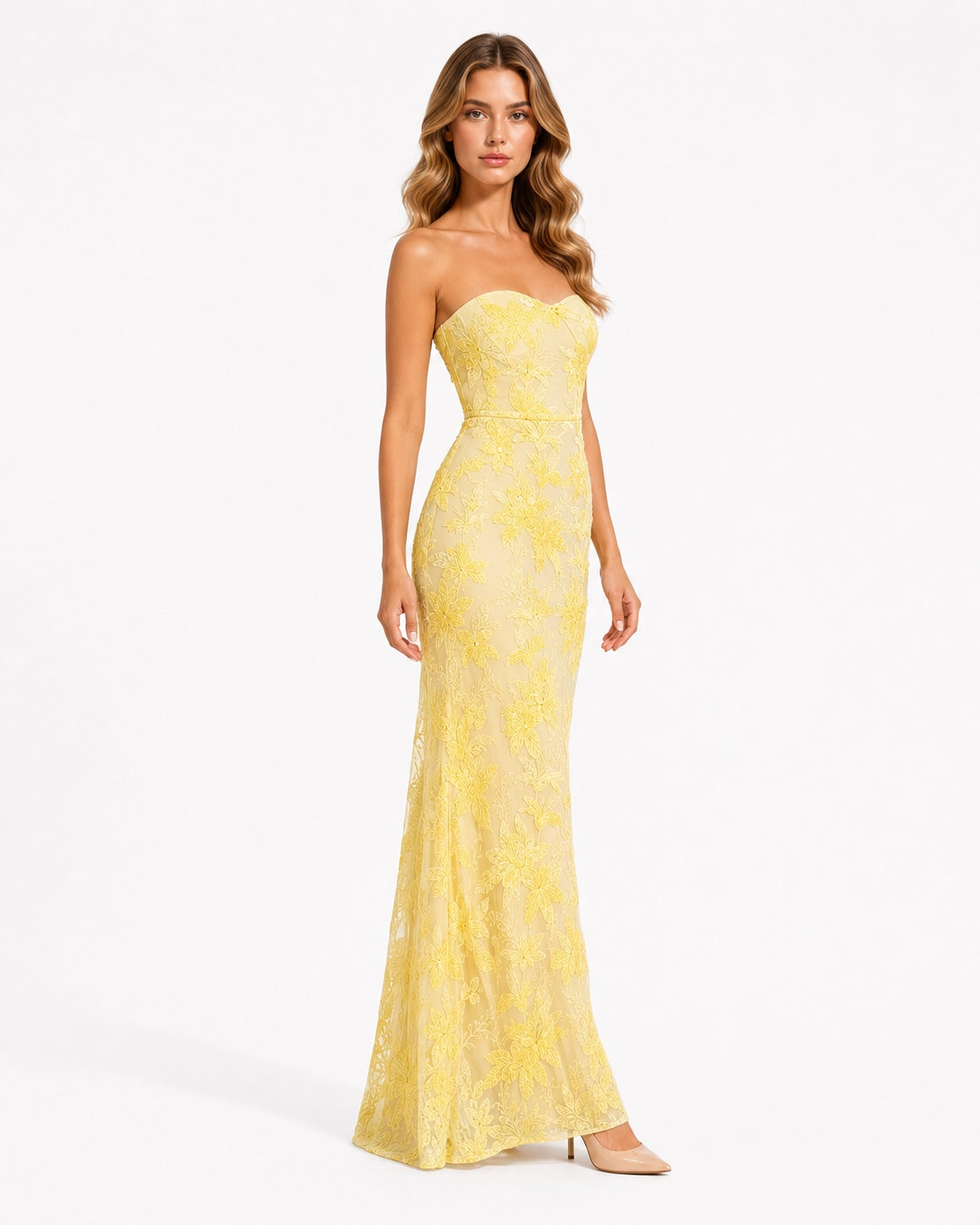 Tourves Lace Gown