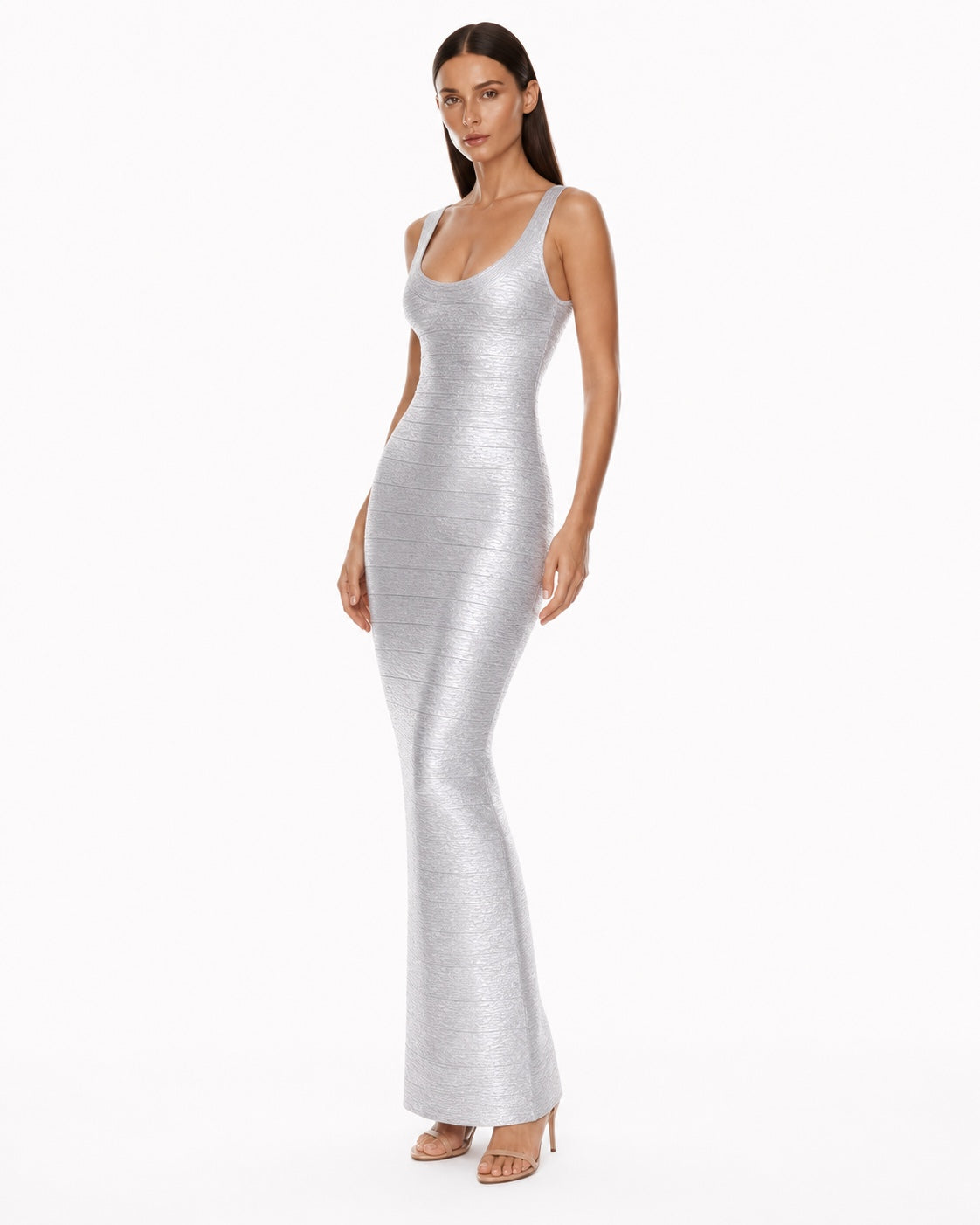 Castellar Metallic Gown