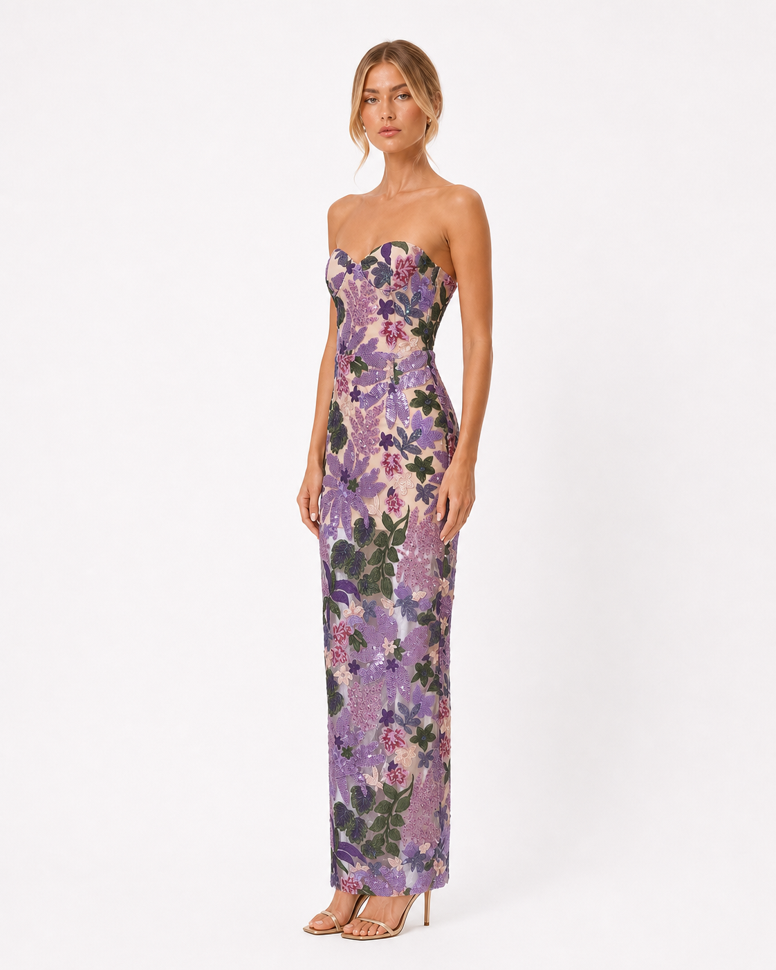 Saint-Rémy Floral Gown