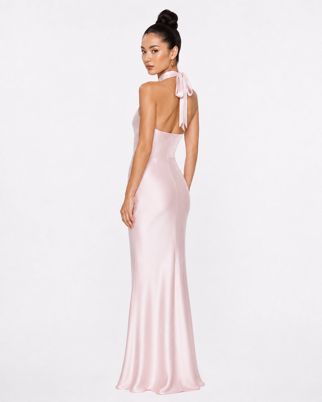 Roquebrune Satin Gown