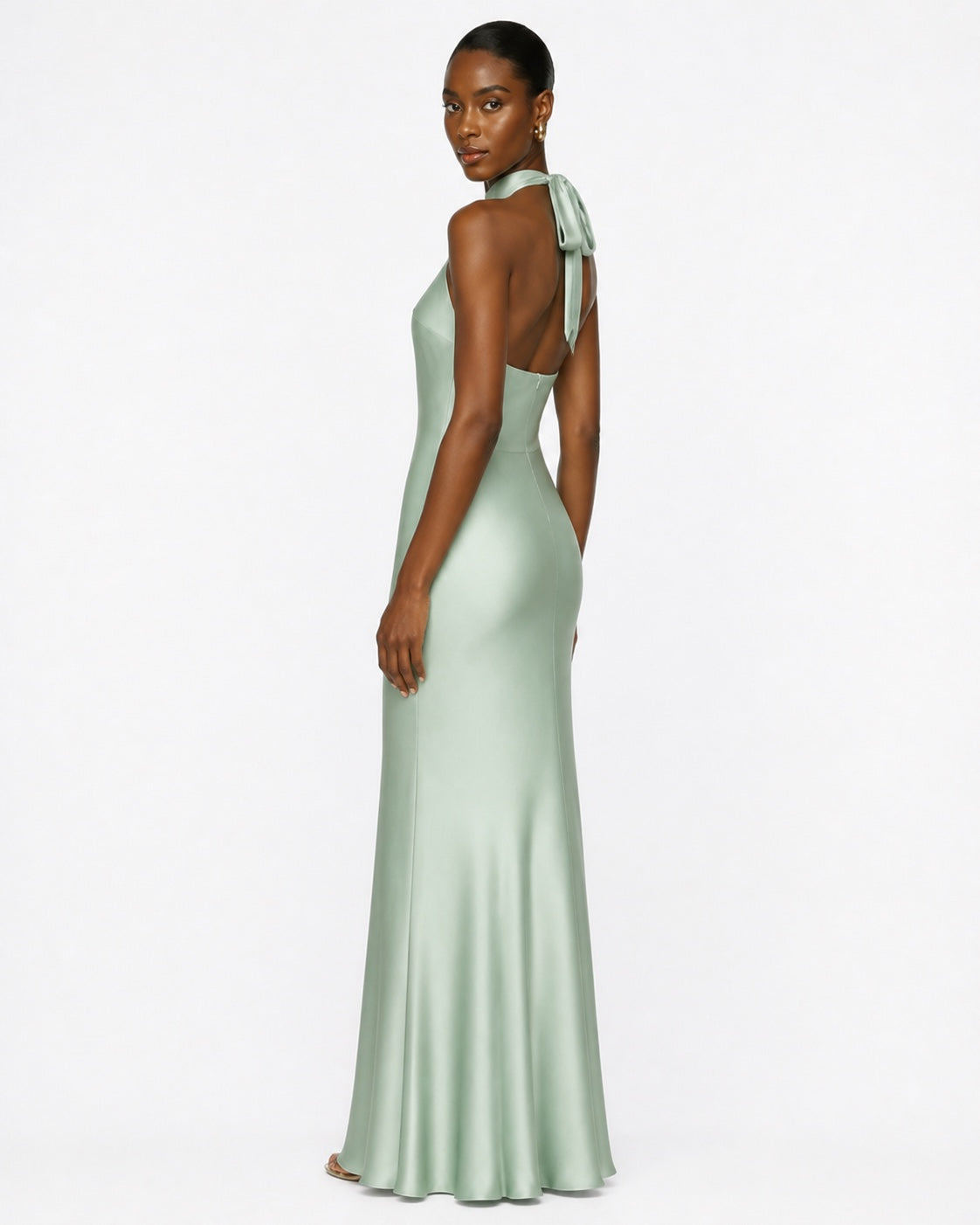 Valbonne Satin Gown