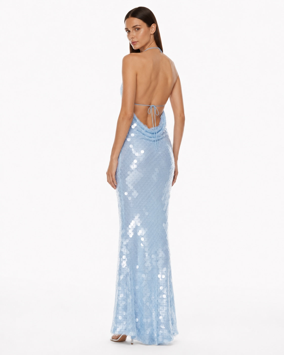 Cap-Ferrat Sequin Gown