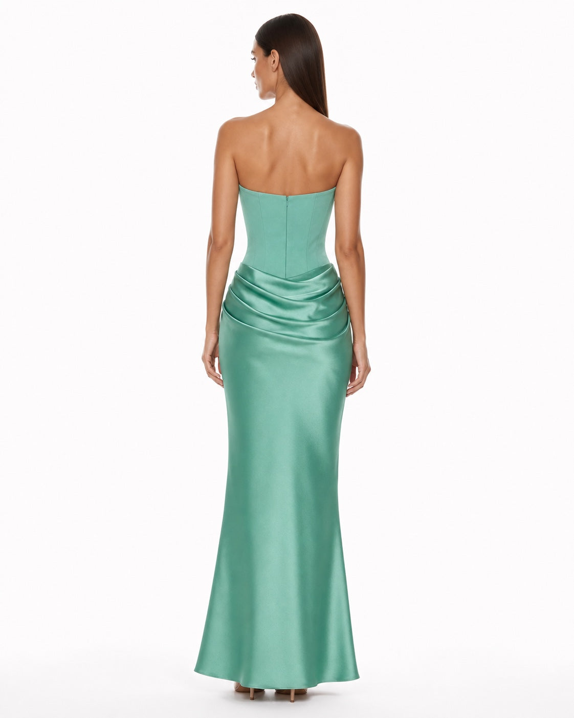 La-Môle Satin Gown
