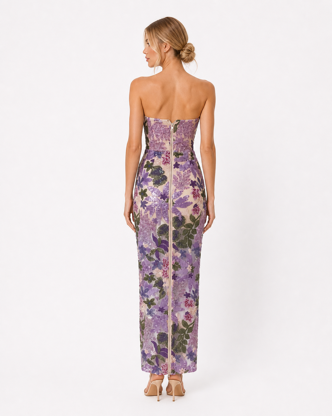 Saint-Rémy Floral Gown