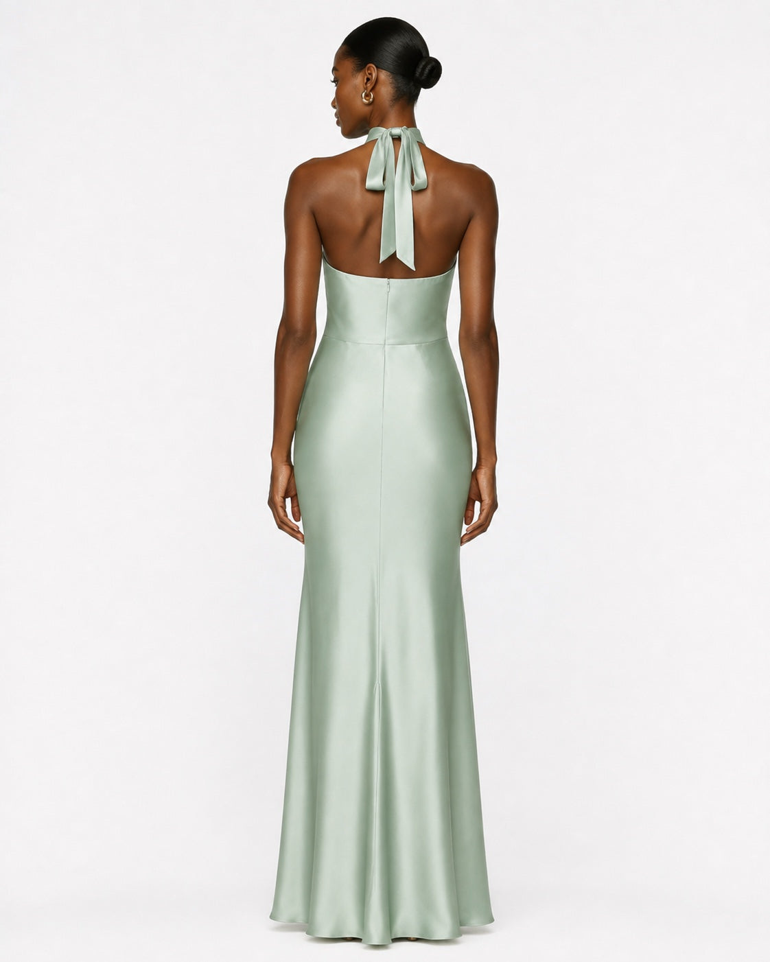 Valbonne Satin Gown