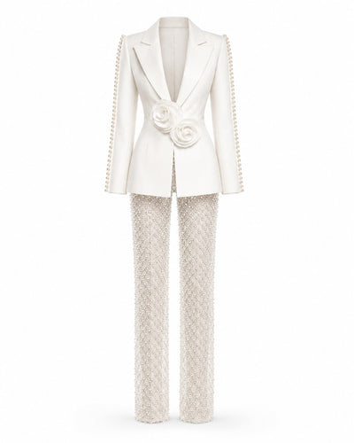 Sénéquier Tailleur Blazer à Rosette