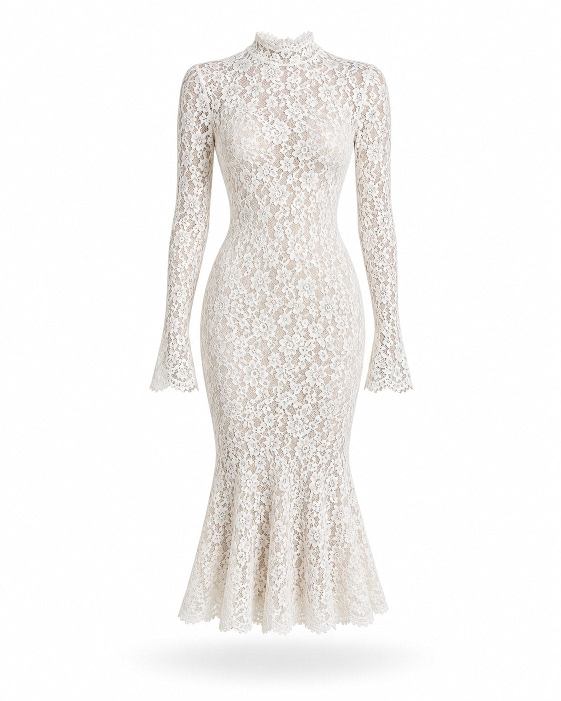Sicié Lace Midi Dress
