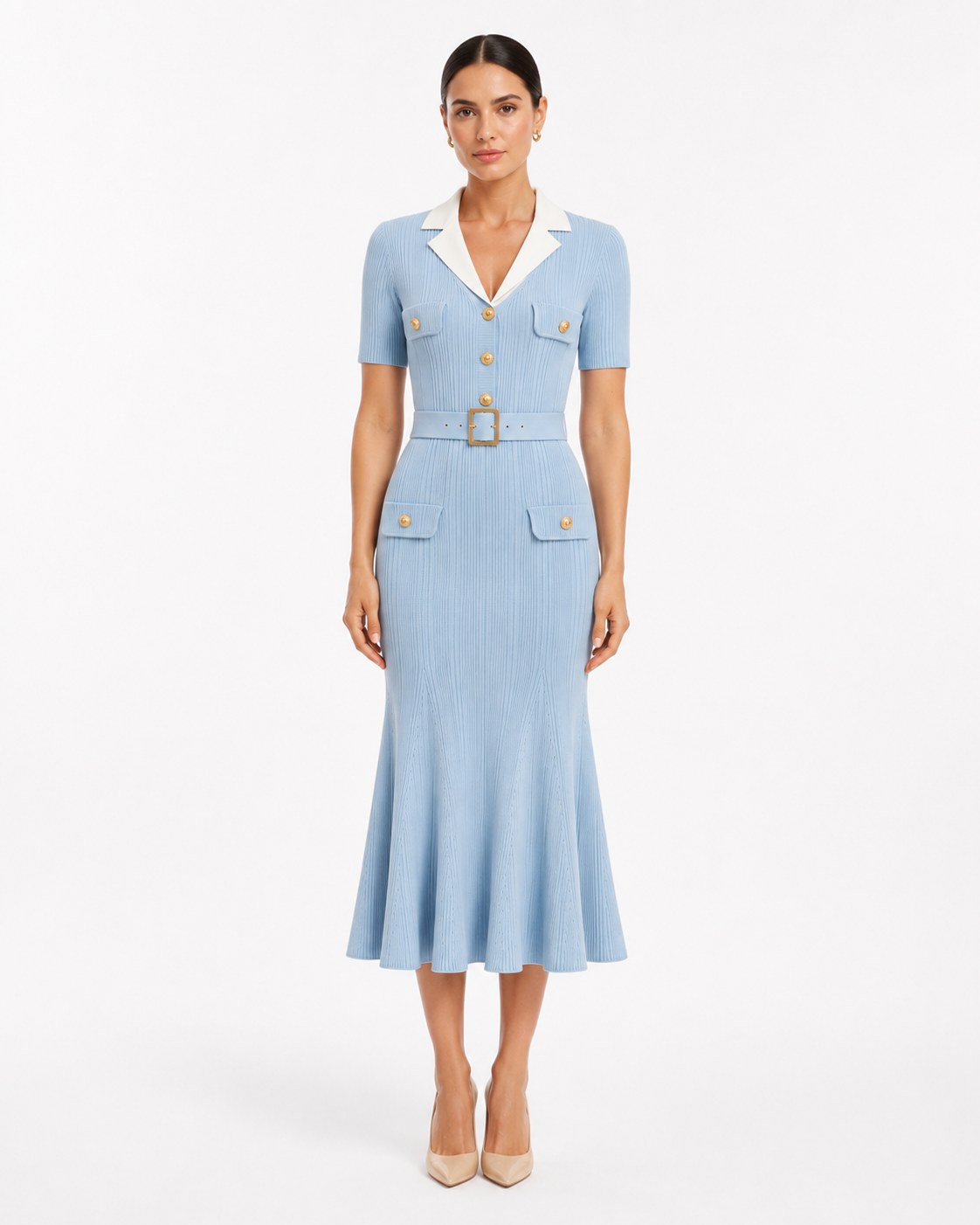 Pellegrin Knit Midi Dress