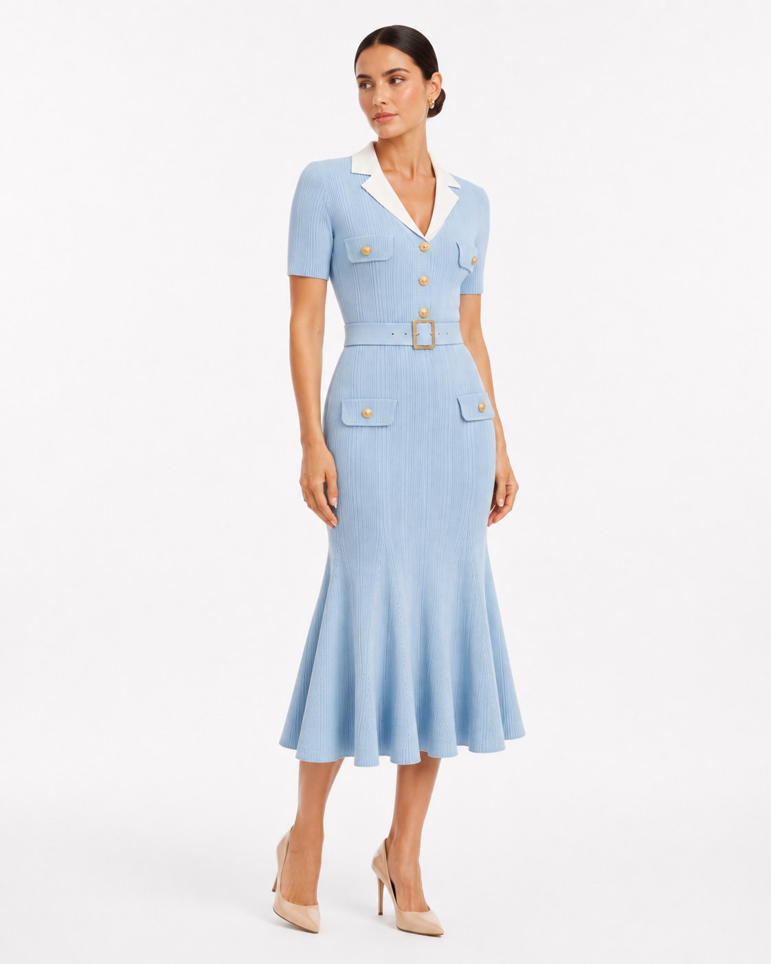 Pellegrin Knit Midi Dress