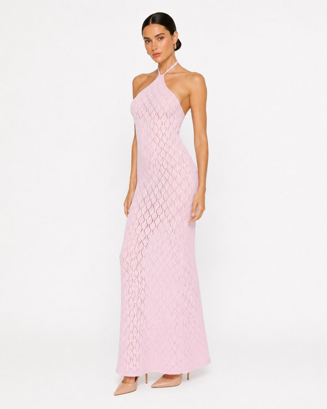 Cadière Häkel-Maxikleid
