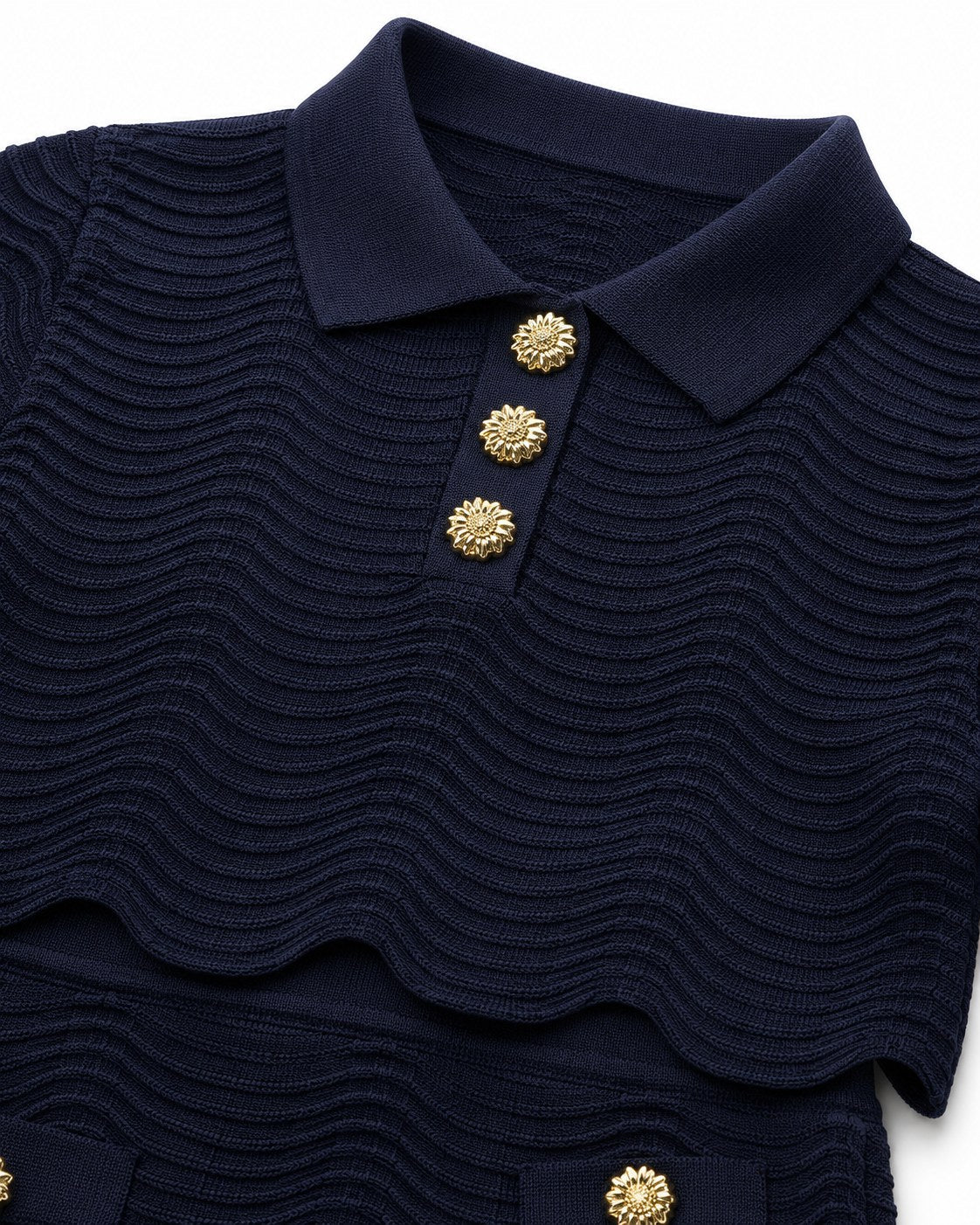 Miramar Scalloped Knit Set