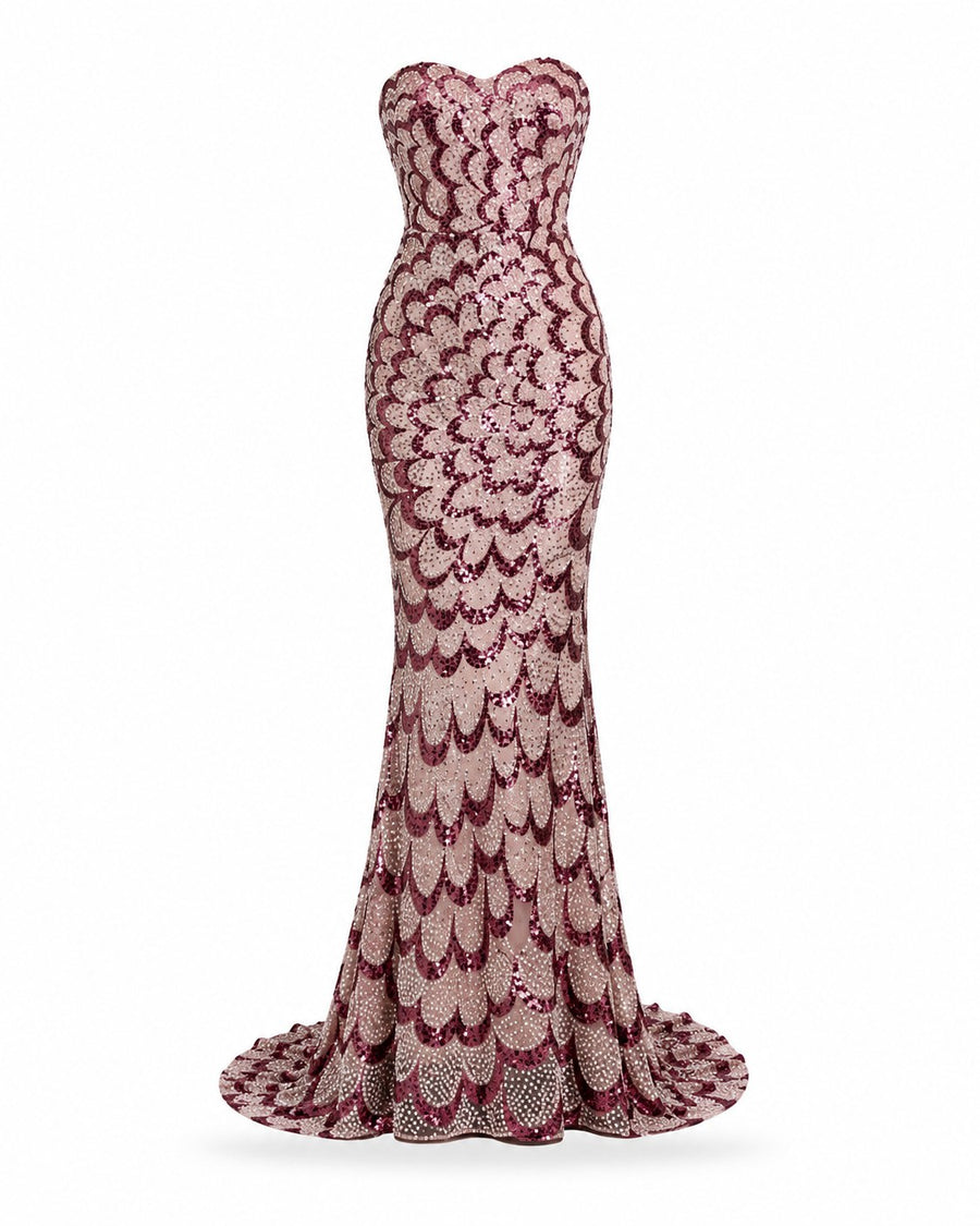 Gapeau Sequin Gown