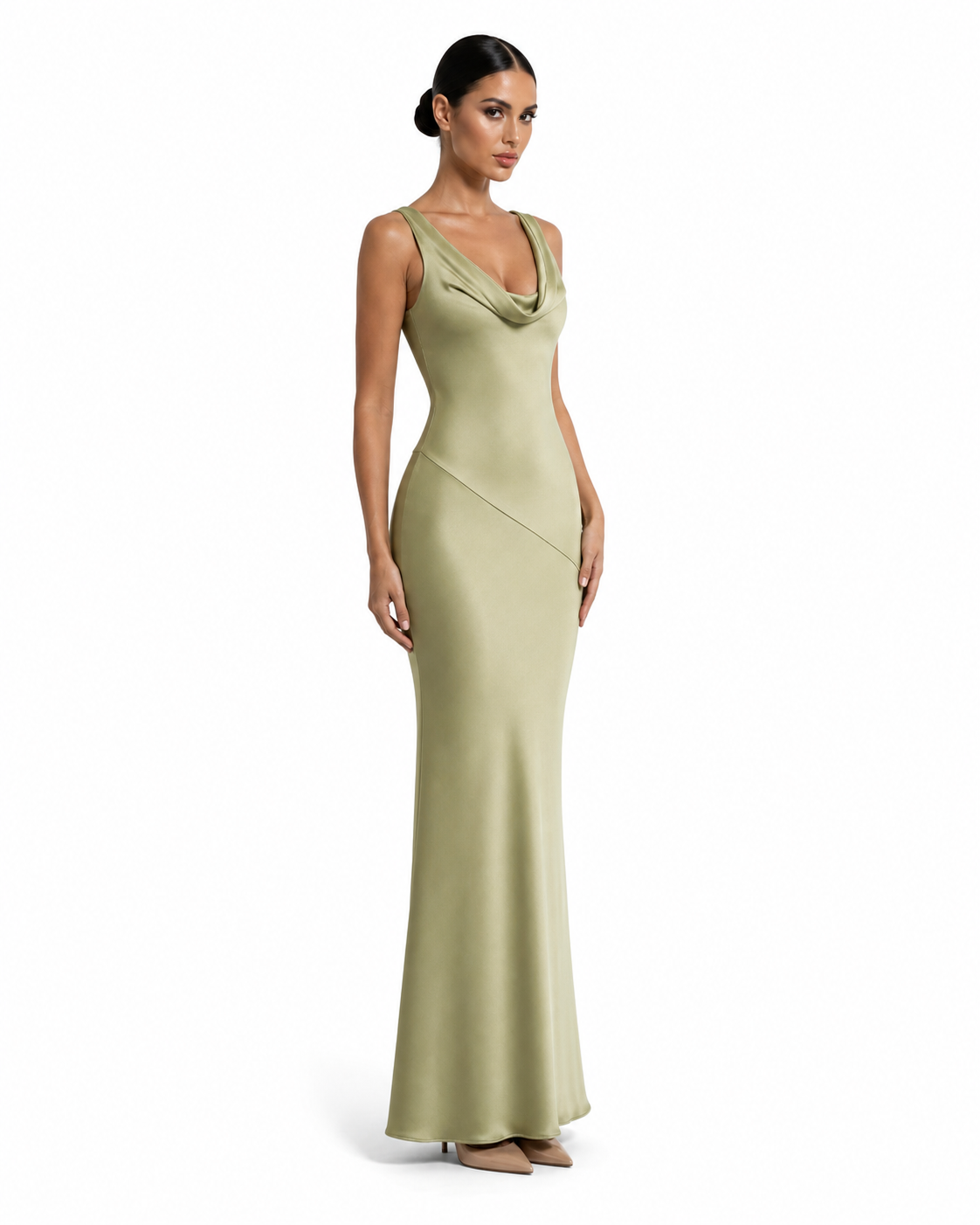 Opio Cowl Gown