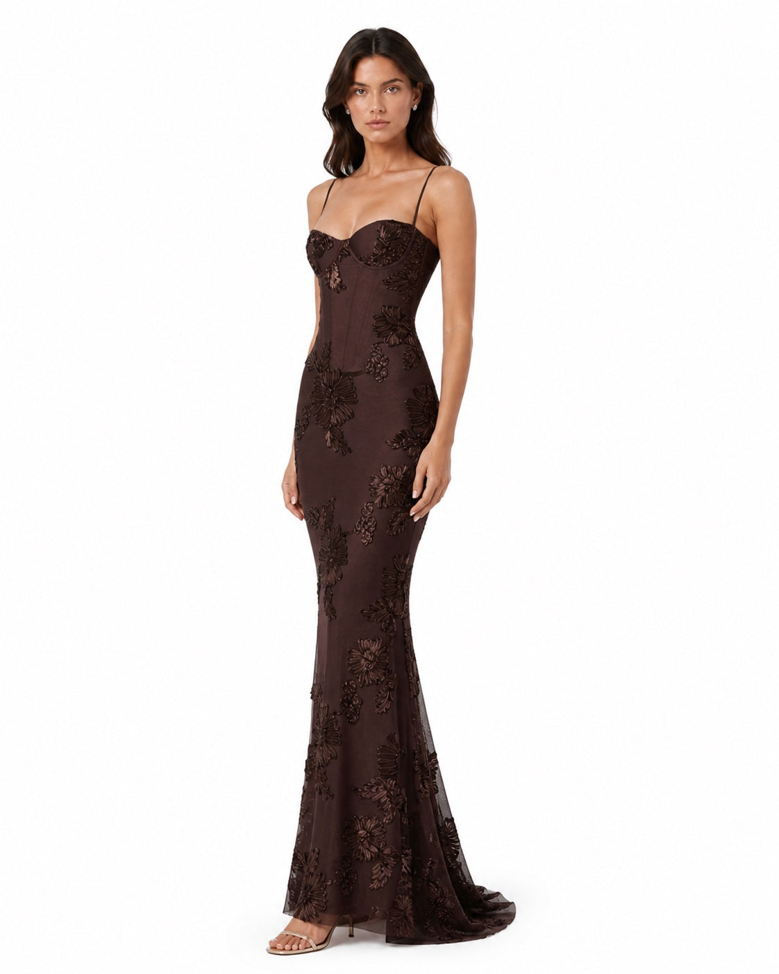 Bargème Floral Gown