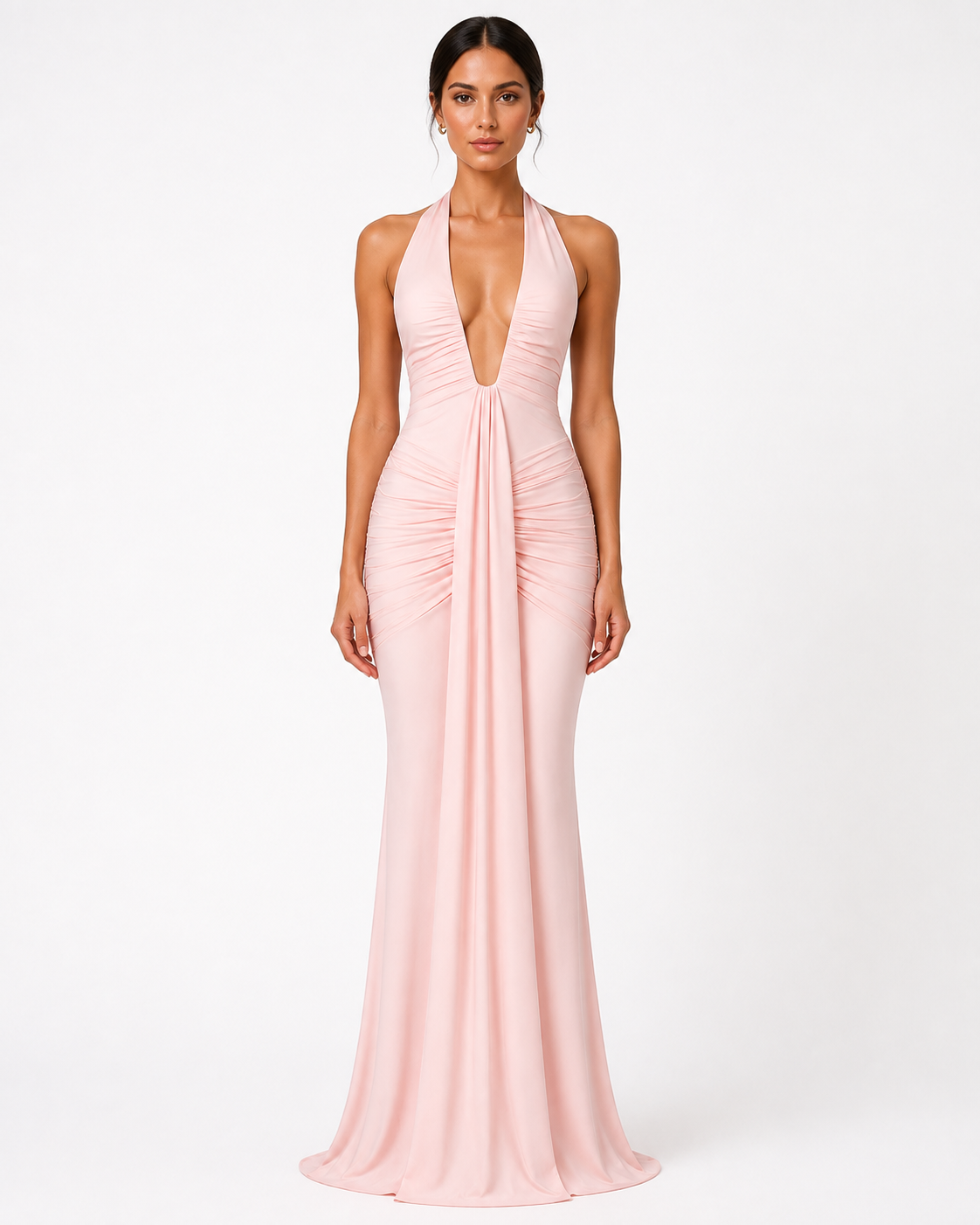 Cabasse Ruched Gown