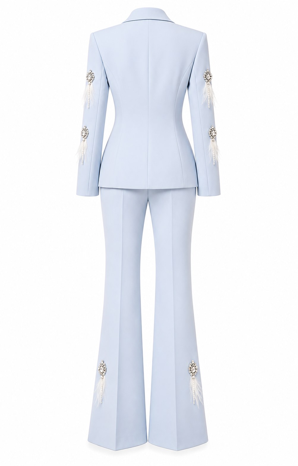 Fréjus Traje con Botones de Cristal