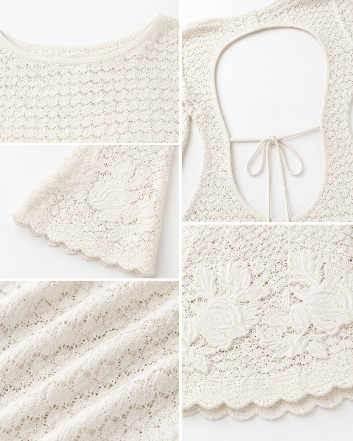 Hyères Lace Mini Dress