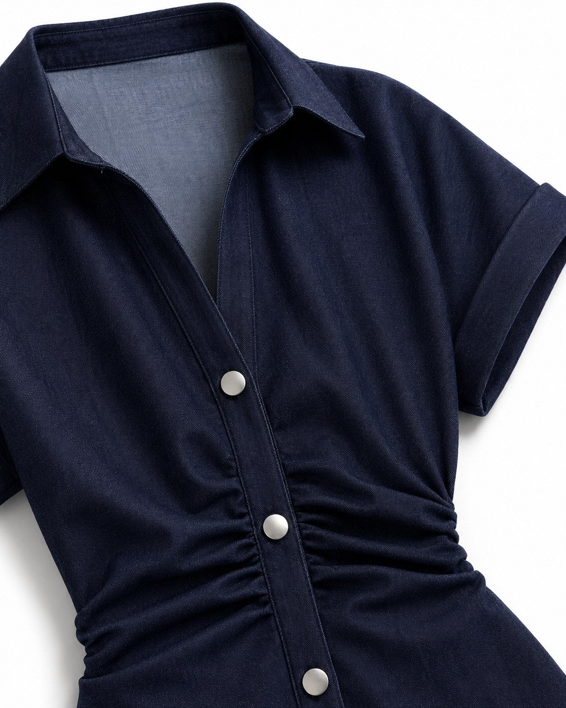 Issambres Chambray Midikleid