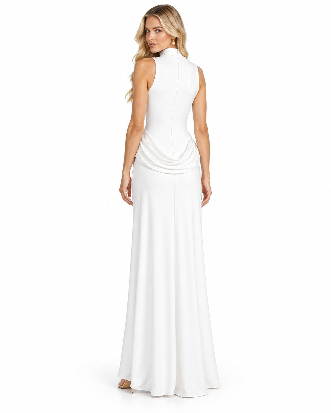 Aups Draped Gown