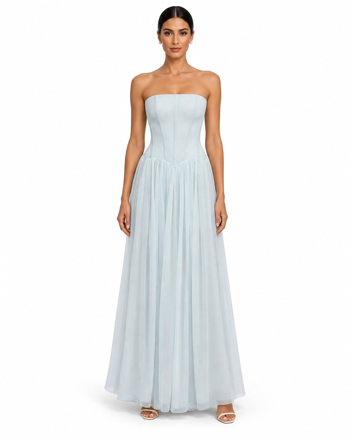 Bargème Mesh Gown