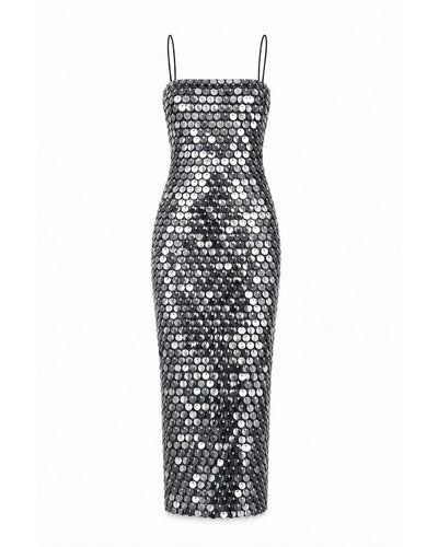 Robe midi à sequins Carros