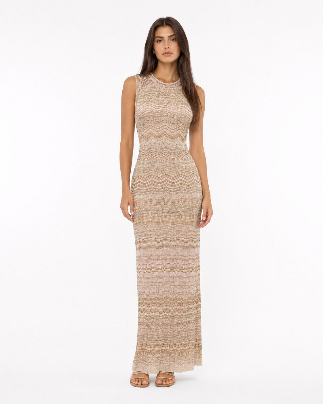 Estérel Ombré Knit Maxi Dress