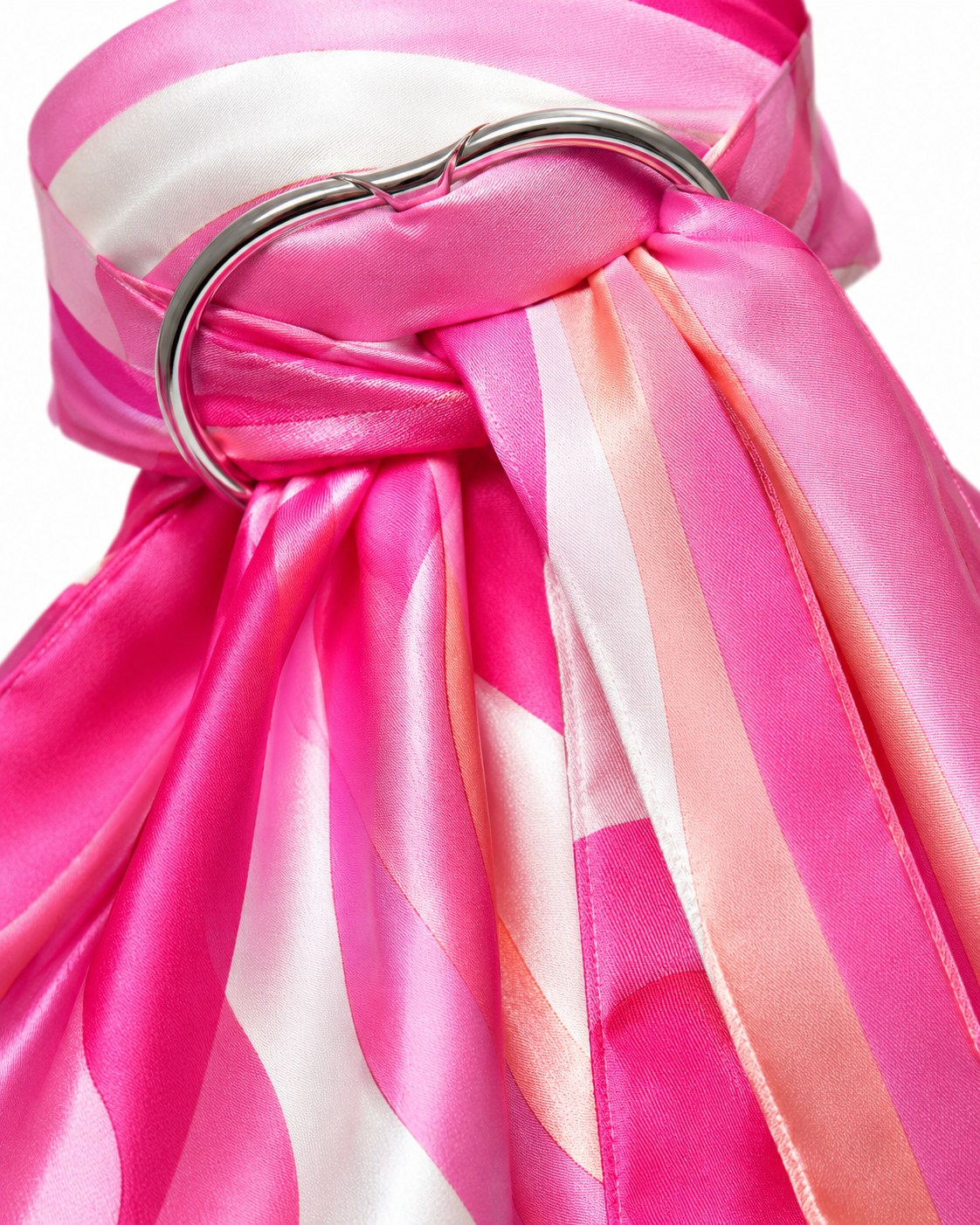 Vestido midi halter estampado Flamant