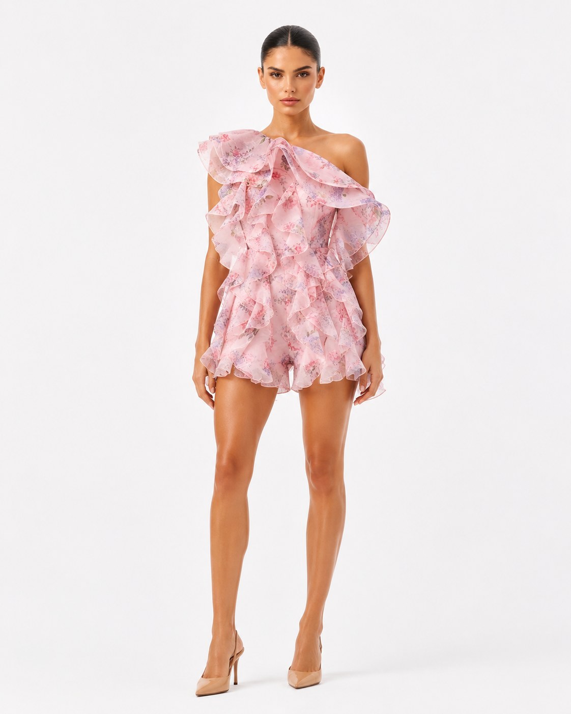 Combishort en organza Flayosc