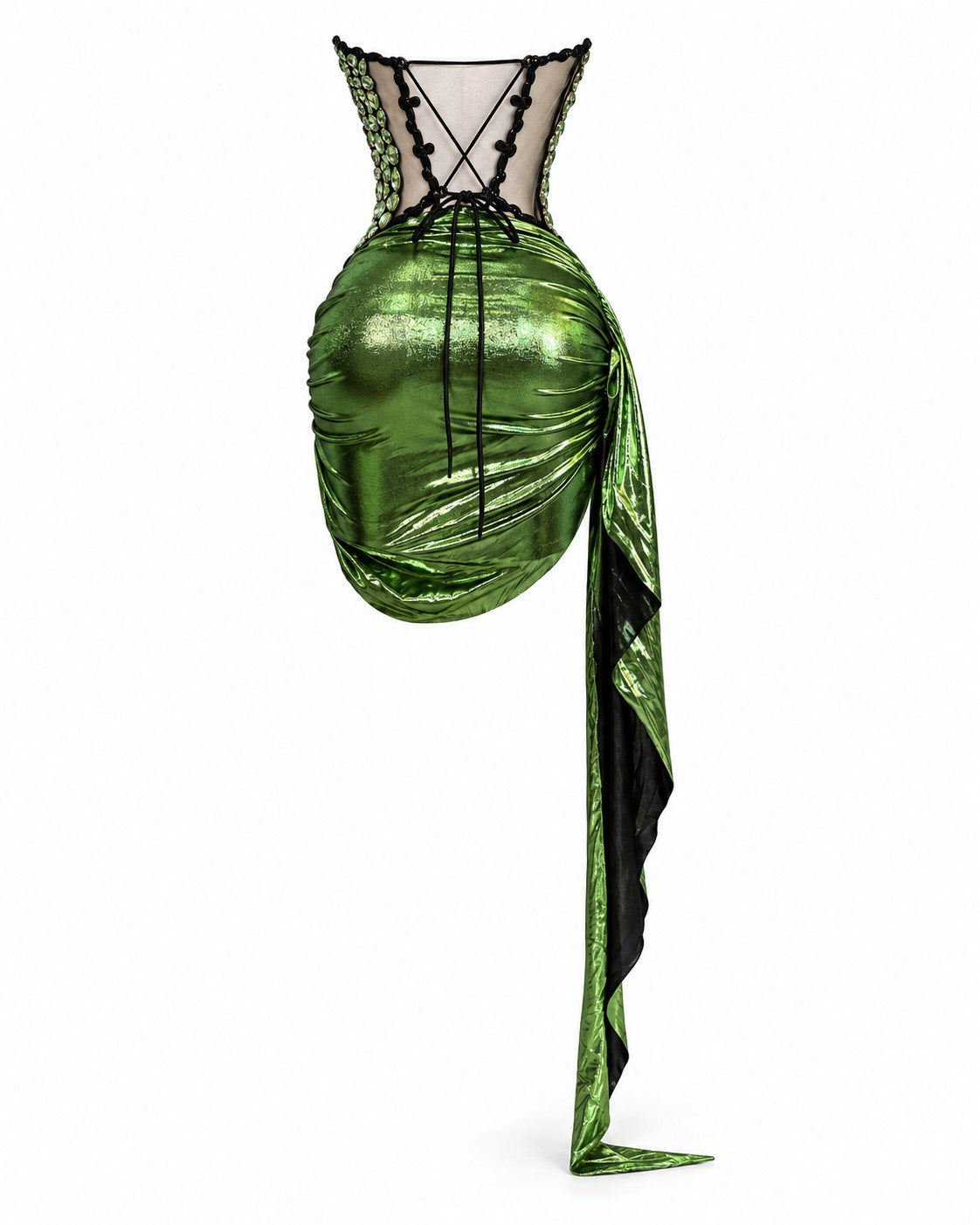 Gourdon Crystal Mini Dress