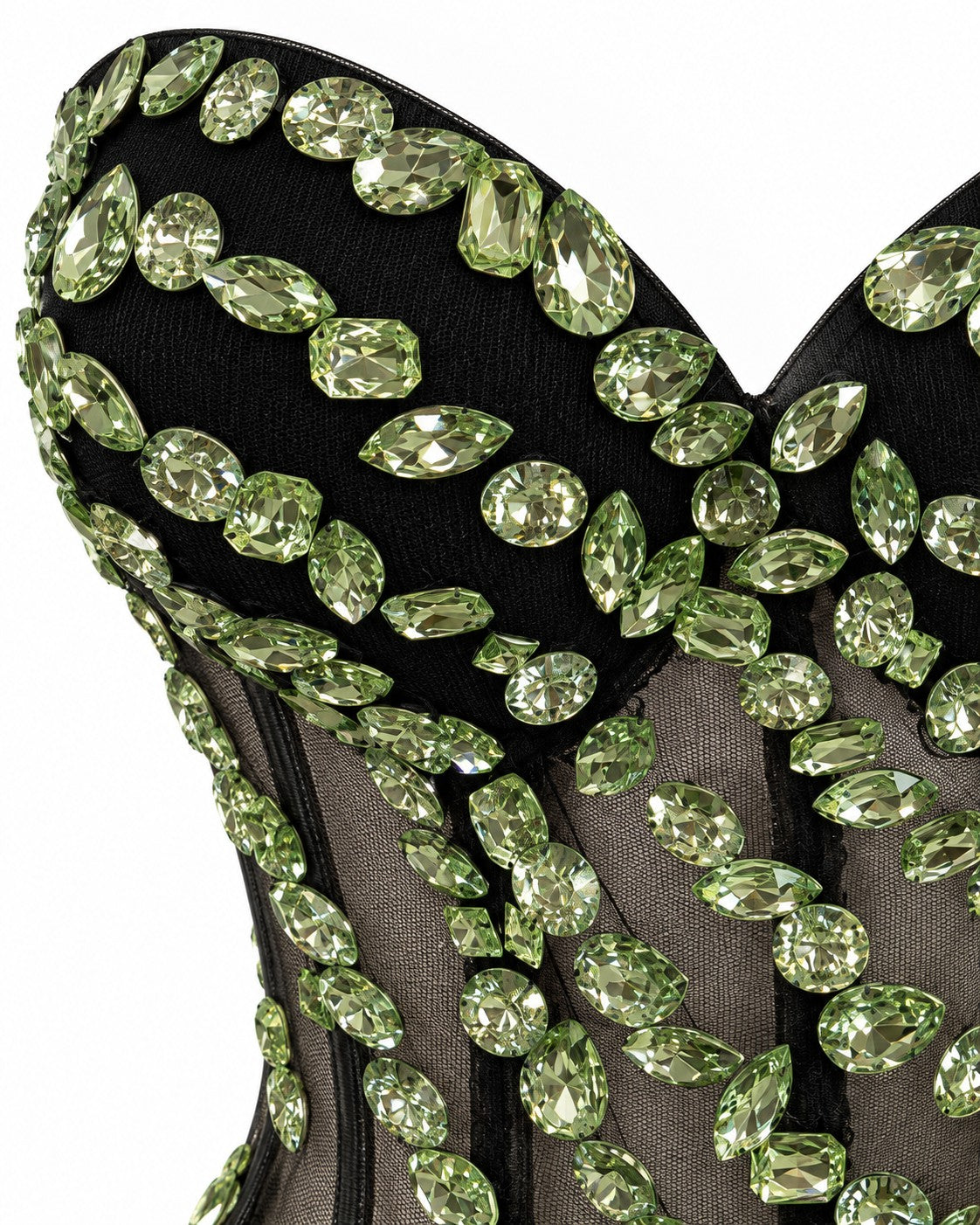 Gourdon Crystal Mini Dress