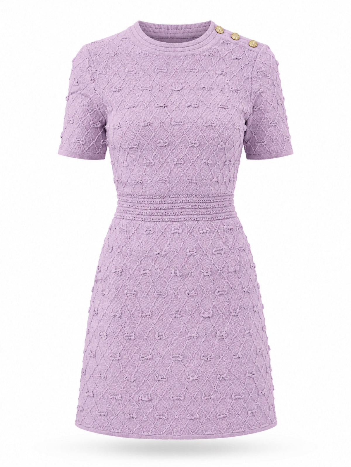 Lavande Knit Mini Dress