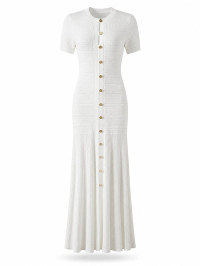 Abito Maxi Lido in Maglia