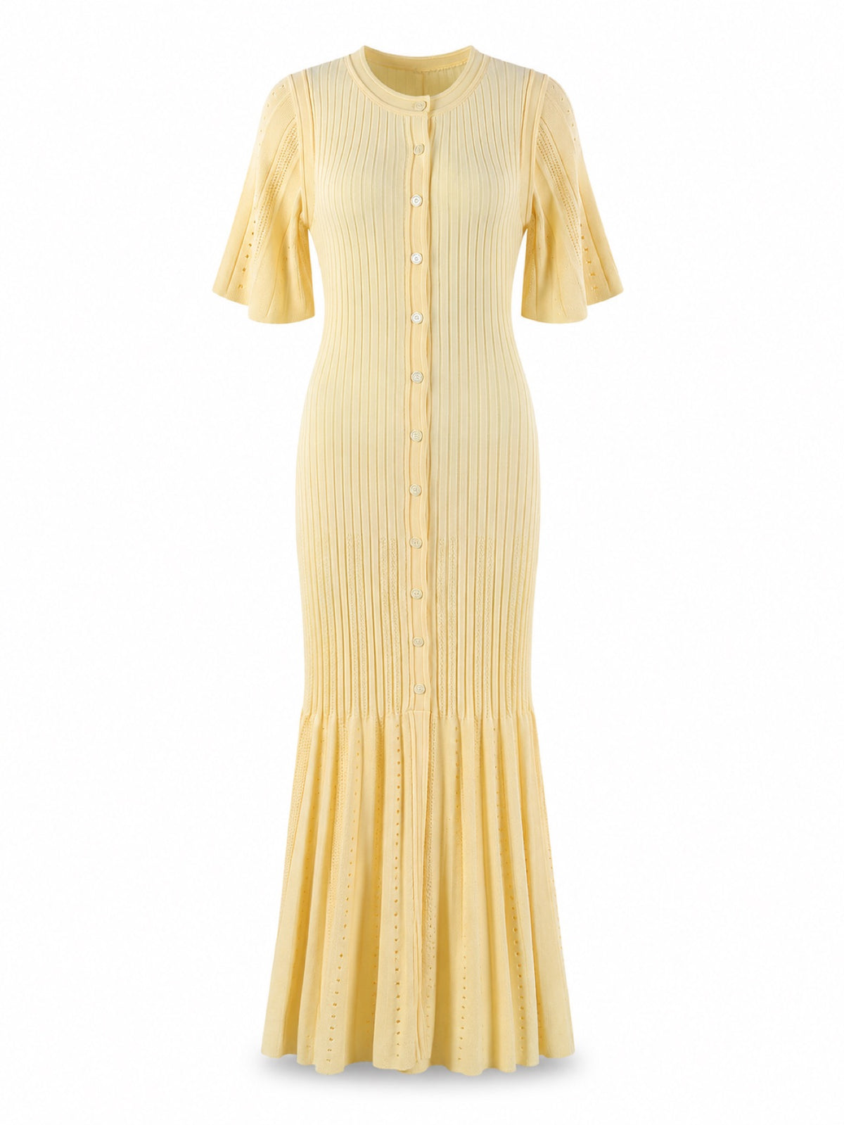 Limoncello Knit Maxi Dress