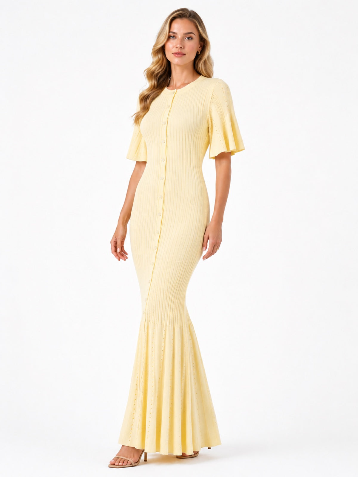 Limoncello Knit Maxi Dress
