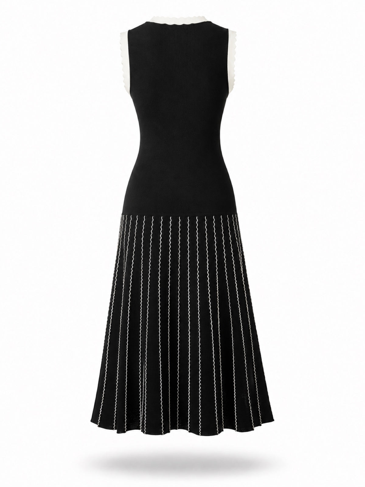 Riviera Pleated Midi Dress