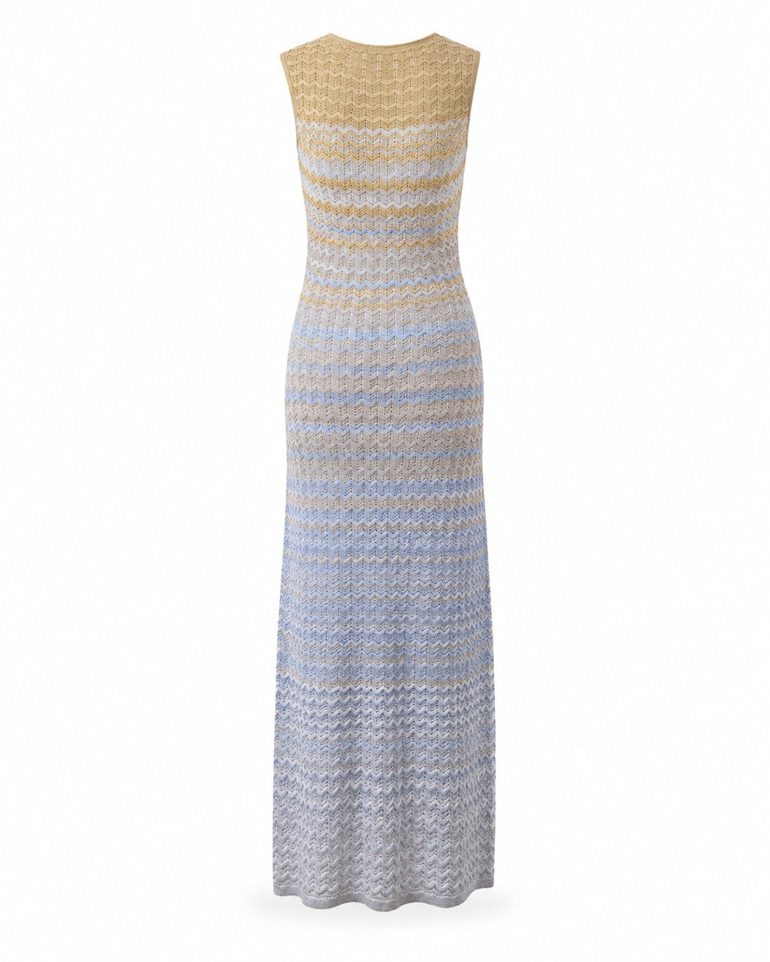 Salernes Chevron Knit Maxi Dress
