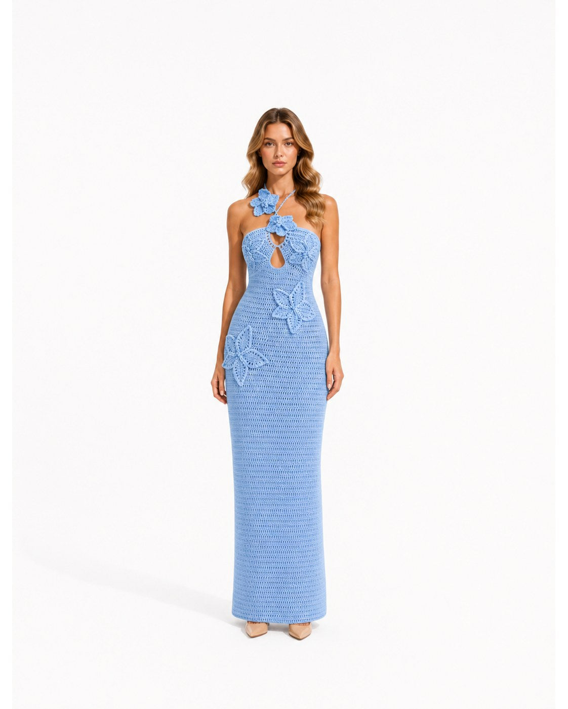 Trigance Crochet Maxi Dress