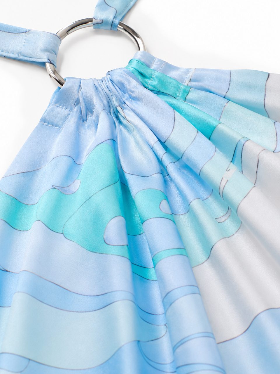 Villefranche Scarf Halter Dress