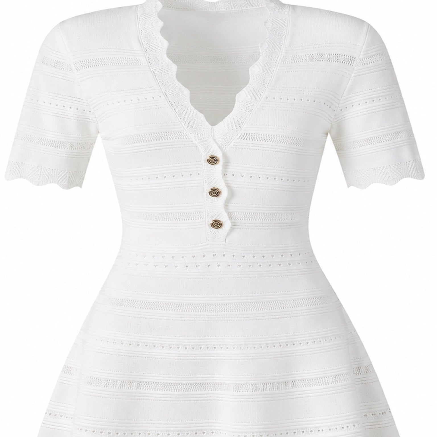Èze Button Mini Dress lifestyle editorial