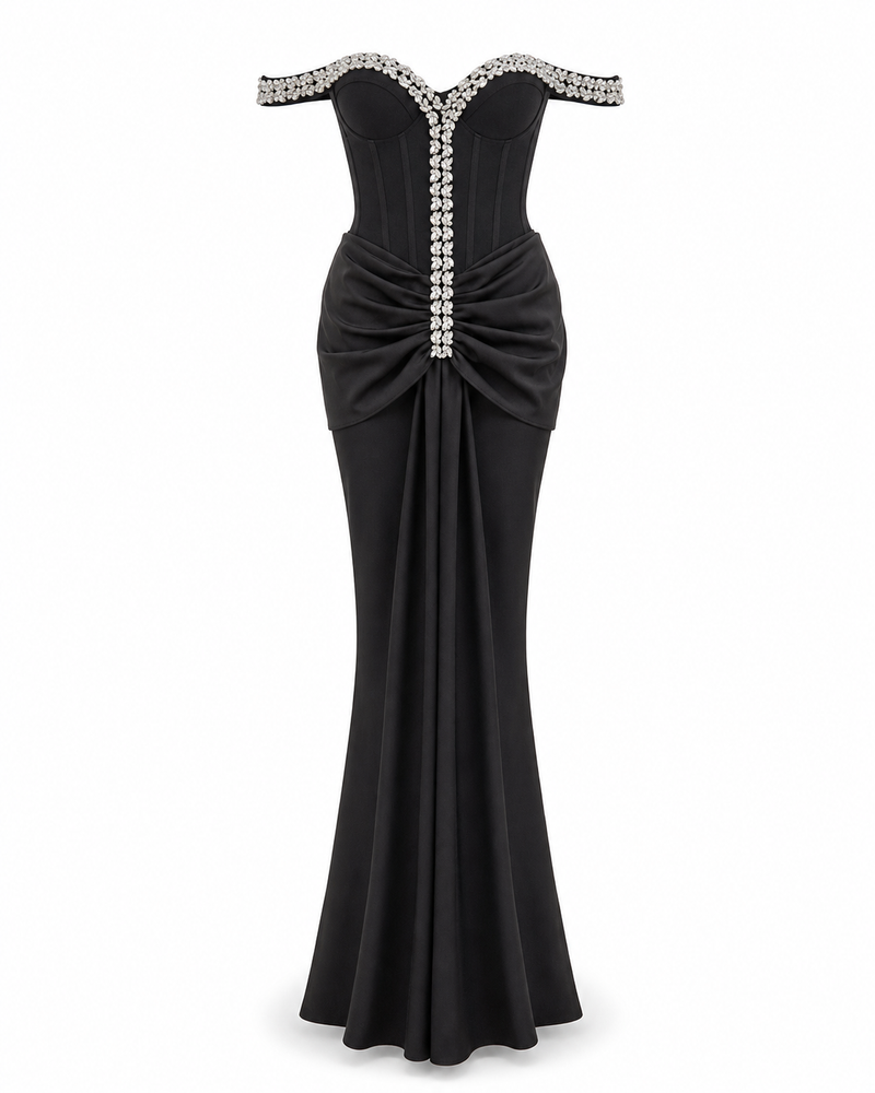 Mouans Crystal Gown