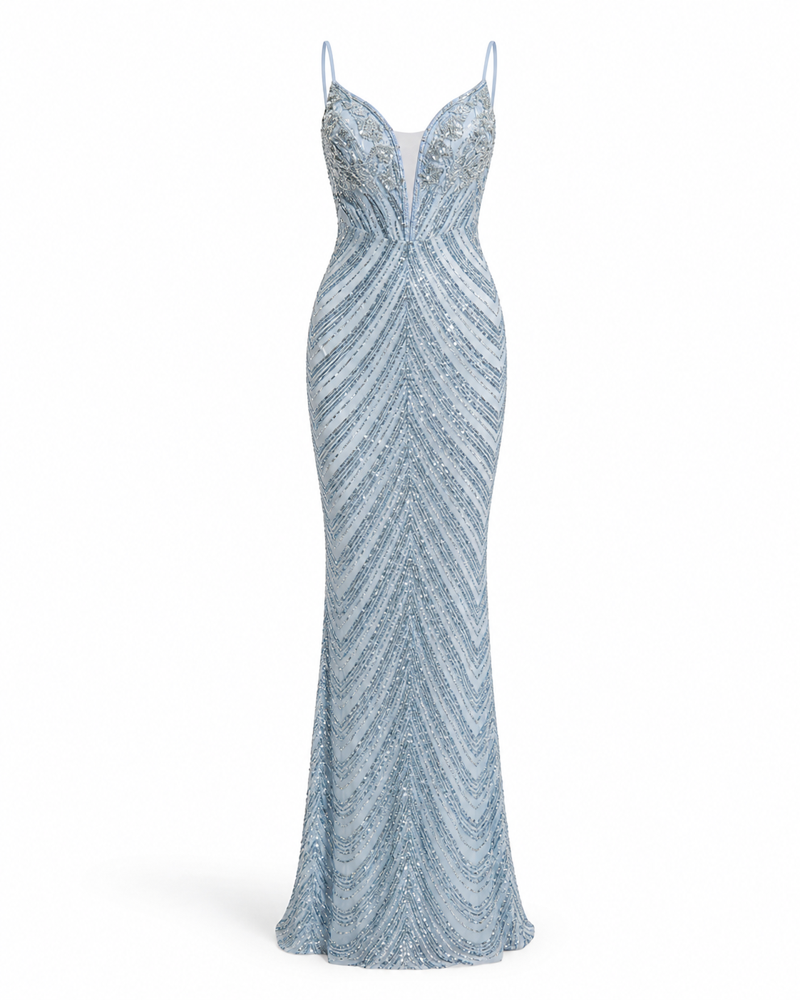 Sainte-Agnès Sequin Gown